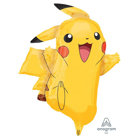 31 Inch Pokemon Pikachu Supershape Balloon 29460