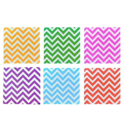Wave Design Square Napkins