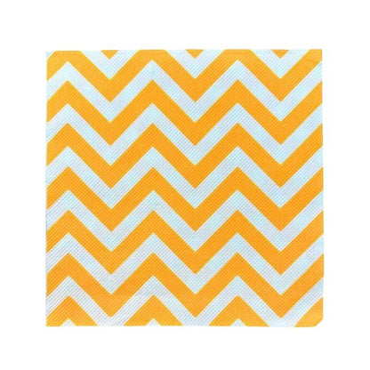 Wave Design Square Napkins
