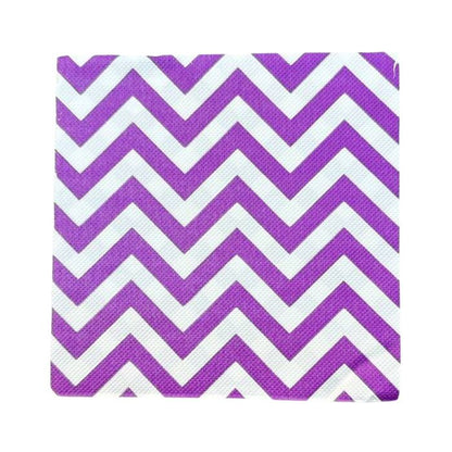 Wave Design Square Napkins
