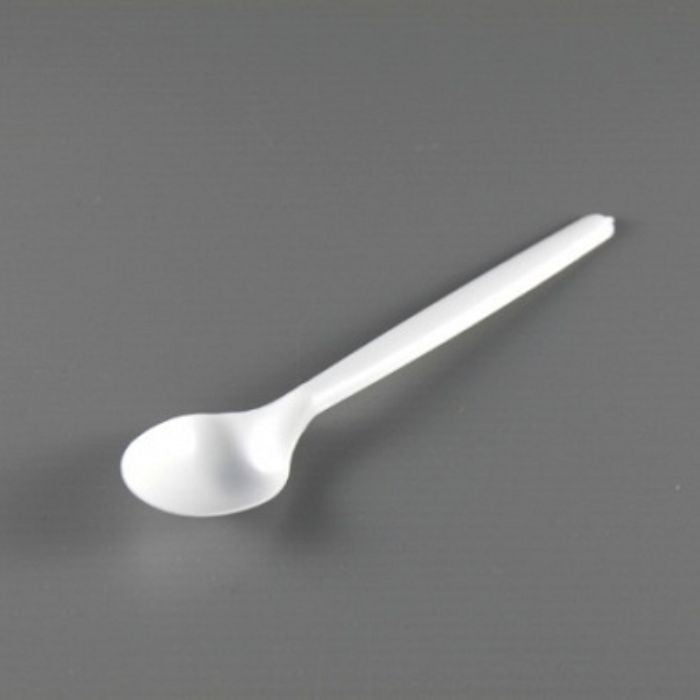 White Plastic Utensils (50pc)