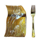 Shiny Gold Plastic Utensils (25pc)