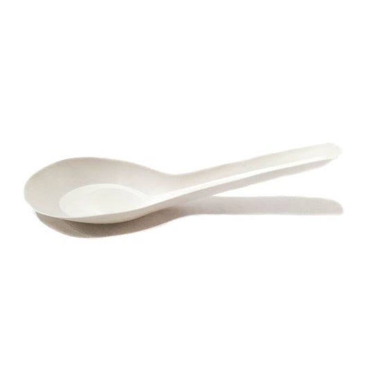 Plastic Chinese Spoon (100pc)