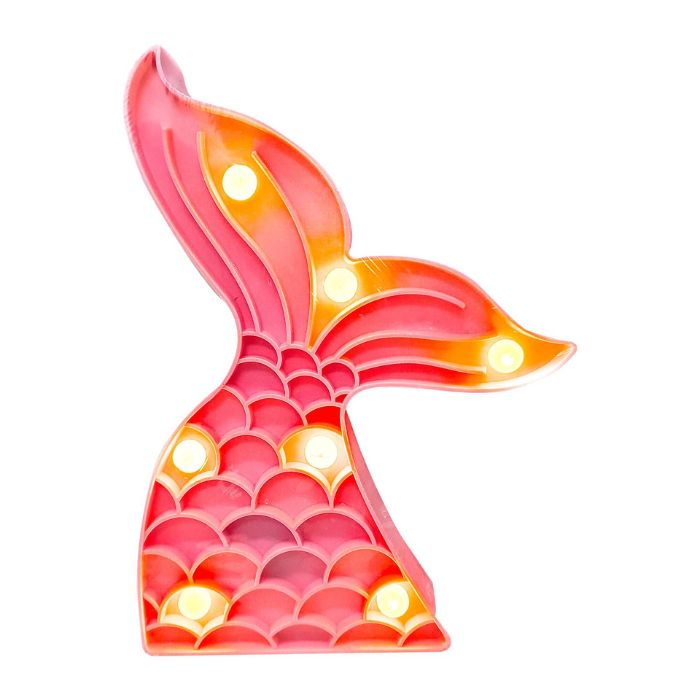 LED Plastic Mermaid Tail Light – CGS Party