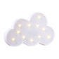 LED Plastic Cloud Shape Light