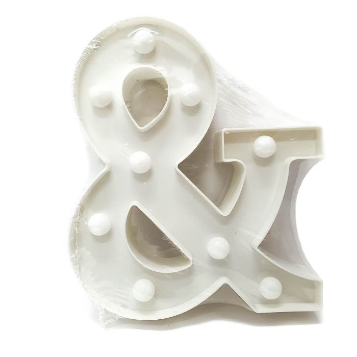 LED Plastic Number Symbol Light