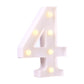 LED Plastic Number Symbol Light