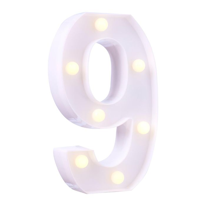 LED Plastic Number Symbol Light
