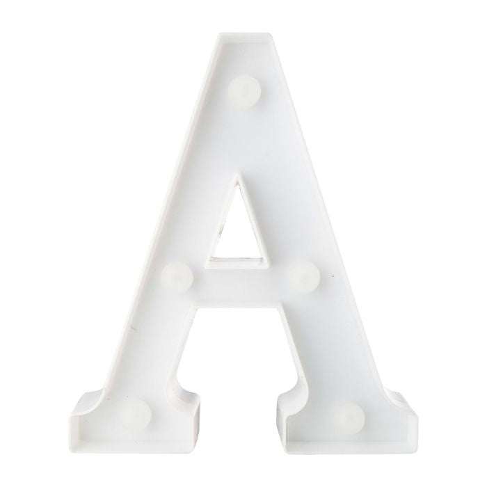 LED A-Z Plastic Alphabet