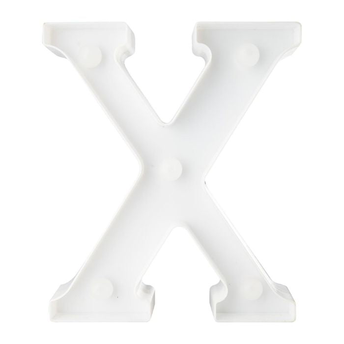 LED A-Z Plastic Alphabet