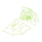 Glow in the Dark Plastic Spider Web Decoration