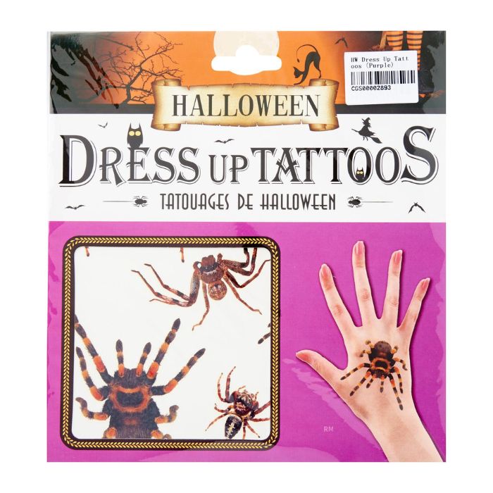 Halloween Dress Up Tattoos (Assorted)