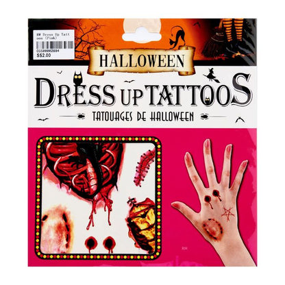Halloween Dress Up Tattoos (Assorted)