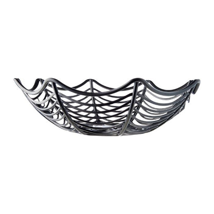 Halloween Spider Web Basket (assorted)