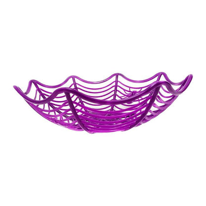 Halloween Spider Web Basket (assorted)