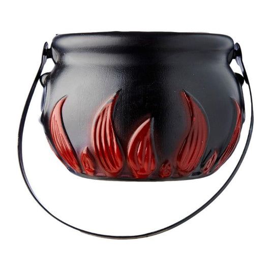 Witch Cauldron Bucket (Red/Black)
