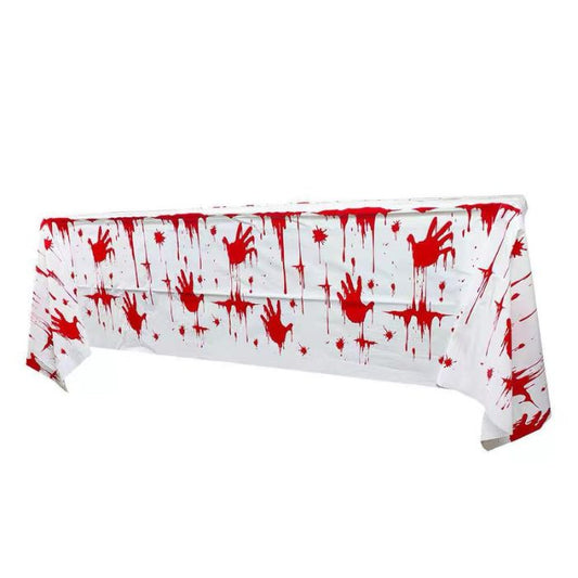 Blood Splatter Halloween Tablecover