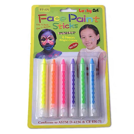 Neon Color Face Paint Crayons