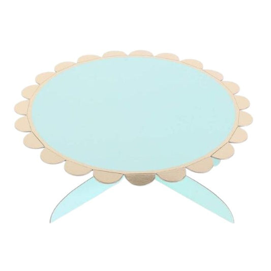 Scallop Edge Single Tier Cupcake Stand