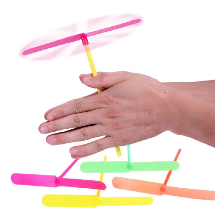 Helicopter Propeller Prop Top Toy