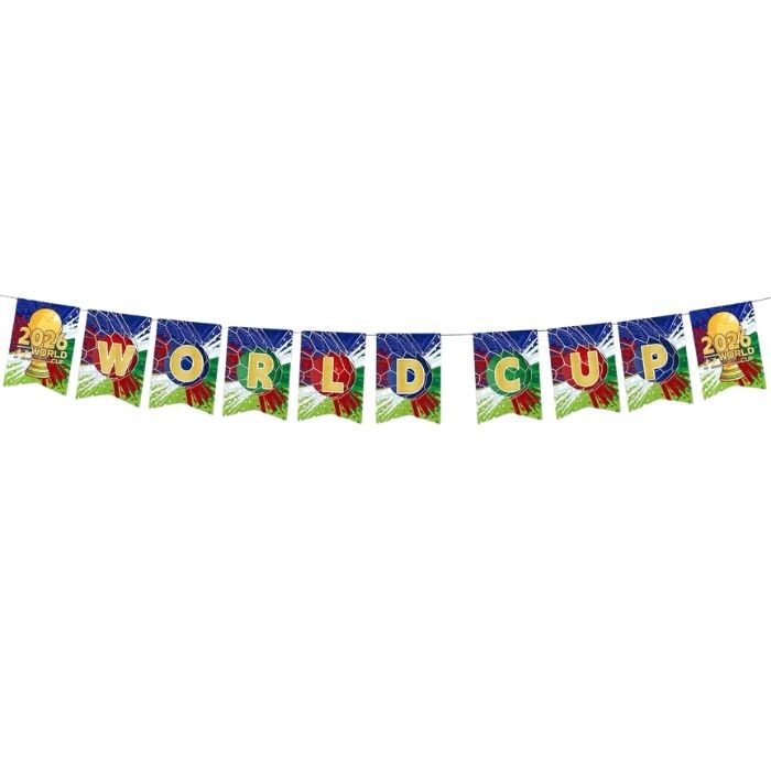 World Cup Banner Garland (10pcs) 3m