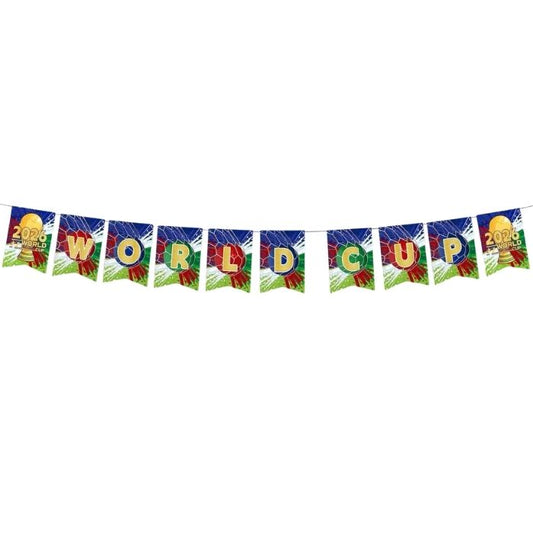 World Cup Banner Garland (10pcs) 3m