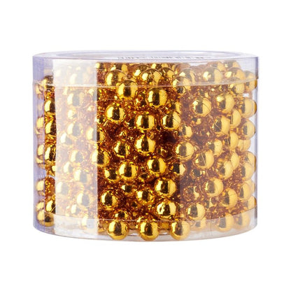 Christmas Shiny Metallic Beads