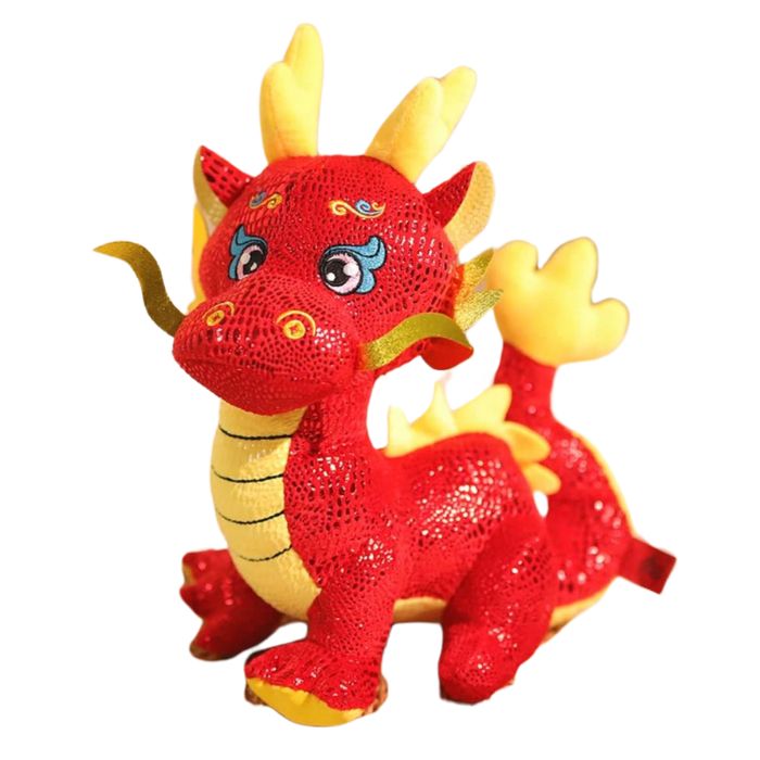 Red Dragon Soft Toy (No. 26)