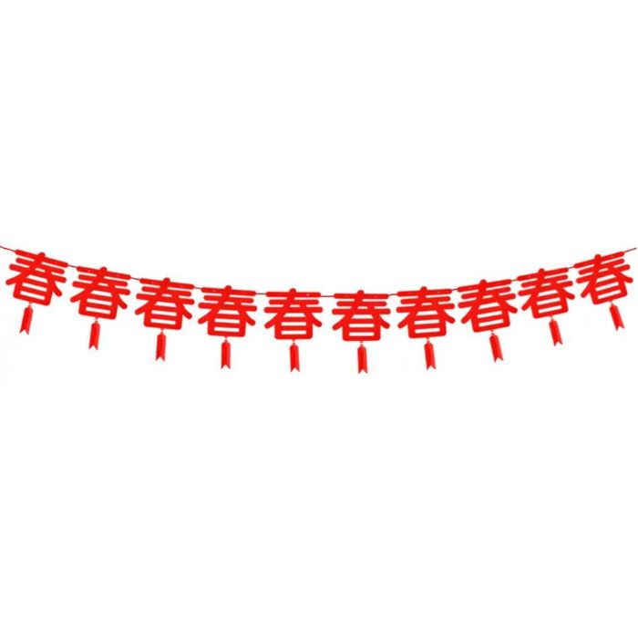 CNY Non-woven Hanging Garland