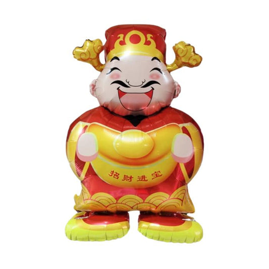 CNY Cai Shen God Of Fortune Balloon Display