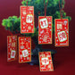 CNY 4.5x9.5cm Mahjong Words Hanging Decoration (6pcs)