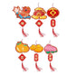 CNY Mixed Printed Mini Hanging Decoration (6pcs)