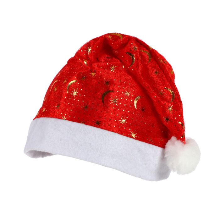 Christmas Printed Design Santa Hat