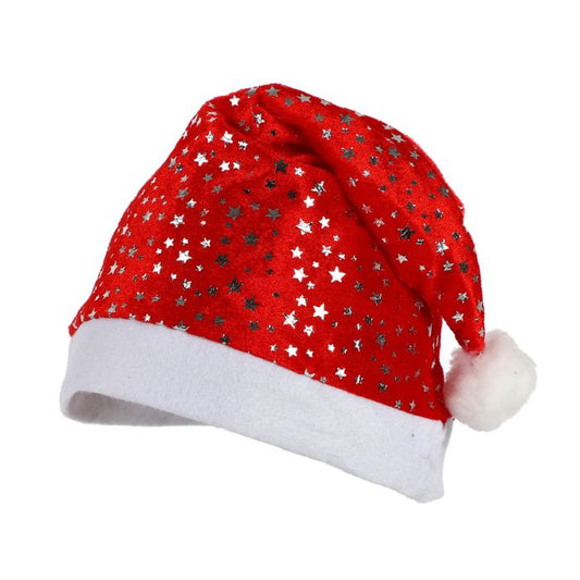 Christmas Printed Design Santa Hat