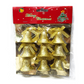 4cm Christmas Bells DHJ21 (9pcs)