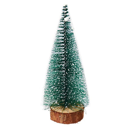 Green Snow Christmas Tree