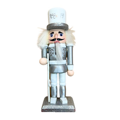 15cm Silver Nutcracker N01386