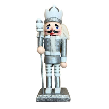 15cm Silver Nutcracker N01386