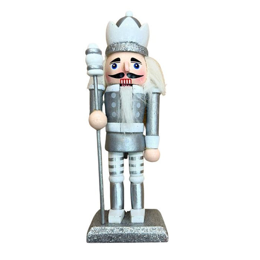 15cm Silver Nutcracker N01386