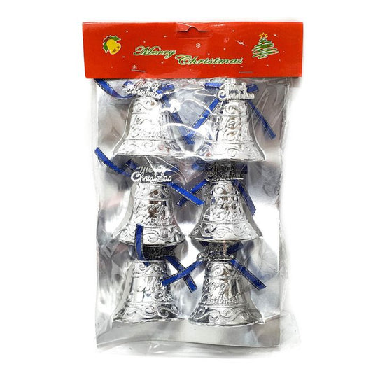 6cm Christmas Bells DHJ20 (6pcs)