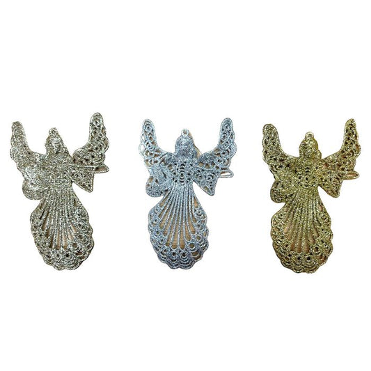 Glitter Angel Hanging Decoration HS054 (5pcs)