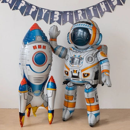 134cm 4D Foil Balloon Display F0803 (Astronaut)