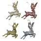 16cm Glitter Hanging Reindeer HS366