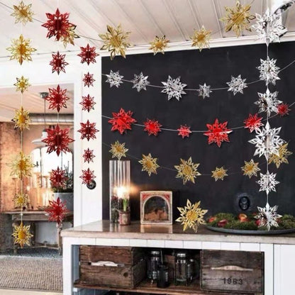 2m Snowflake Garland JQ80412