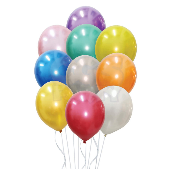 10 Pc Helium 12 Inch Latex Balloon