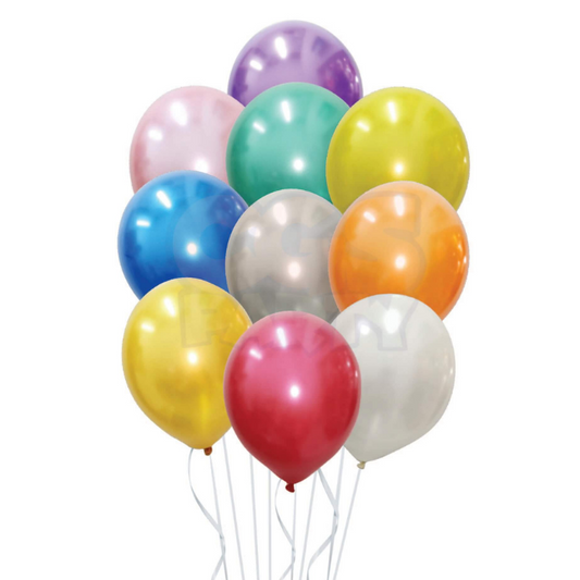 10 Pc Helium 12 Inch Latex Balloon