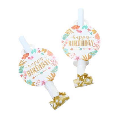 Floral Birthday Theme Tableware