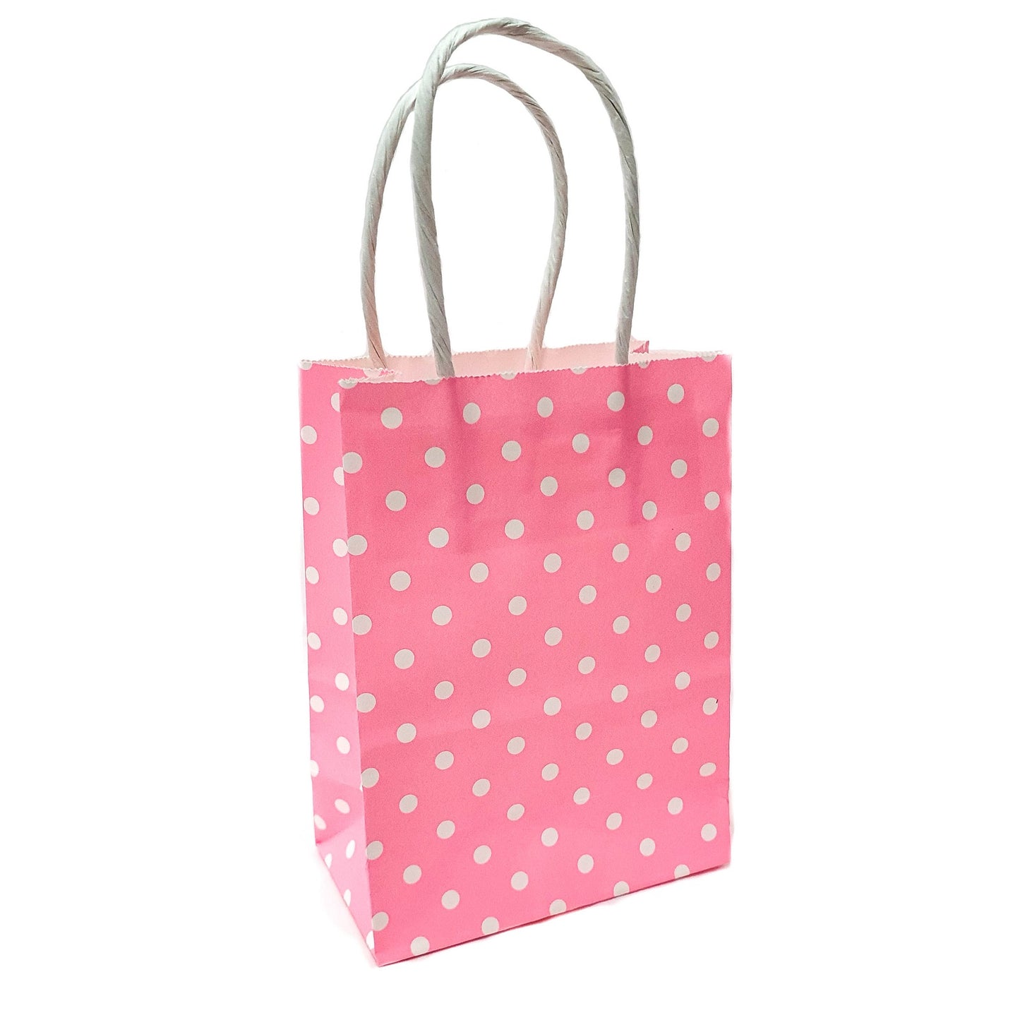 11cm x 15cm x 6cm Polka Dots Kraft Paper Bag