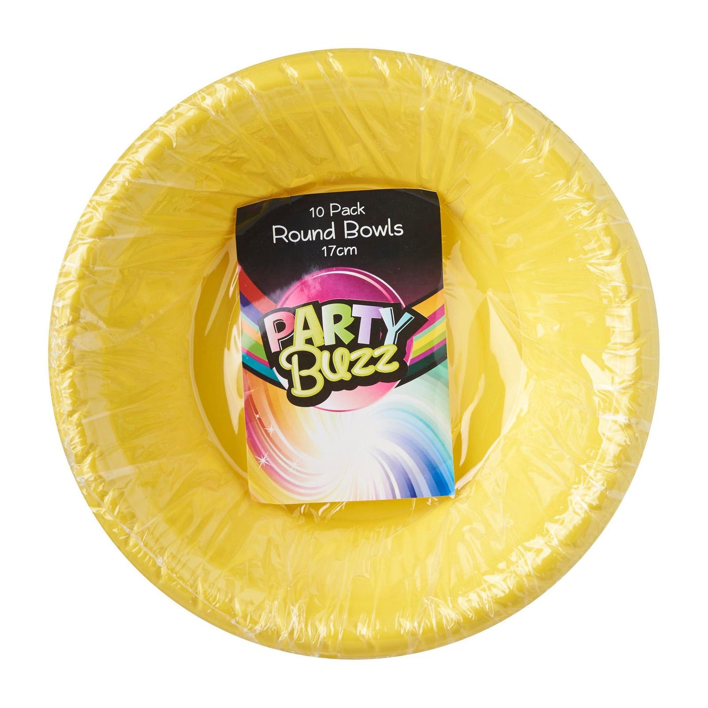 17cm Solid Color Plastic Bowls