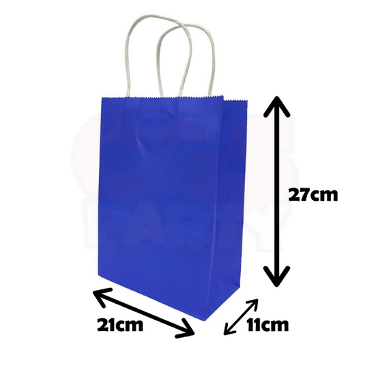 21cm X 27cm X 11cm Wave Kraft Paper Bag